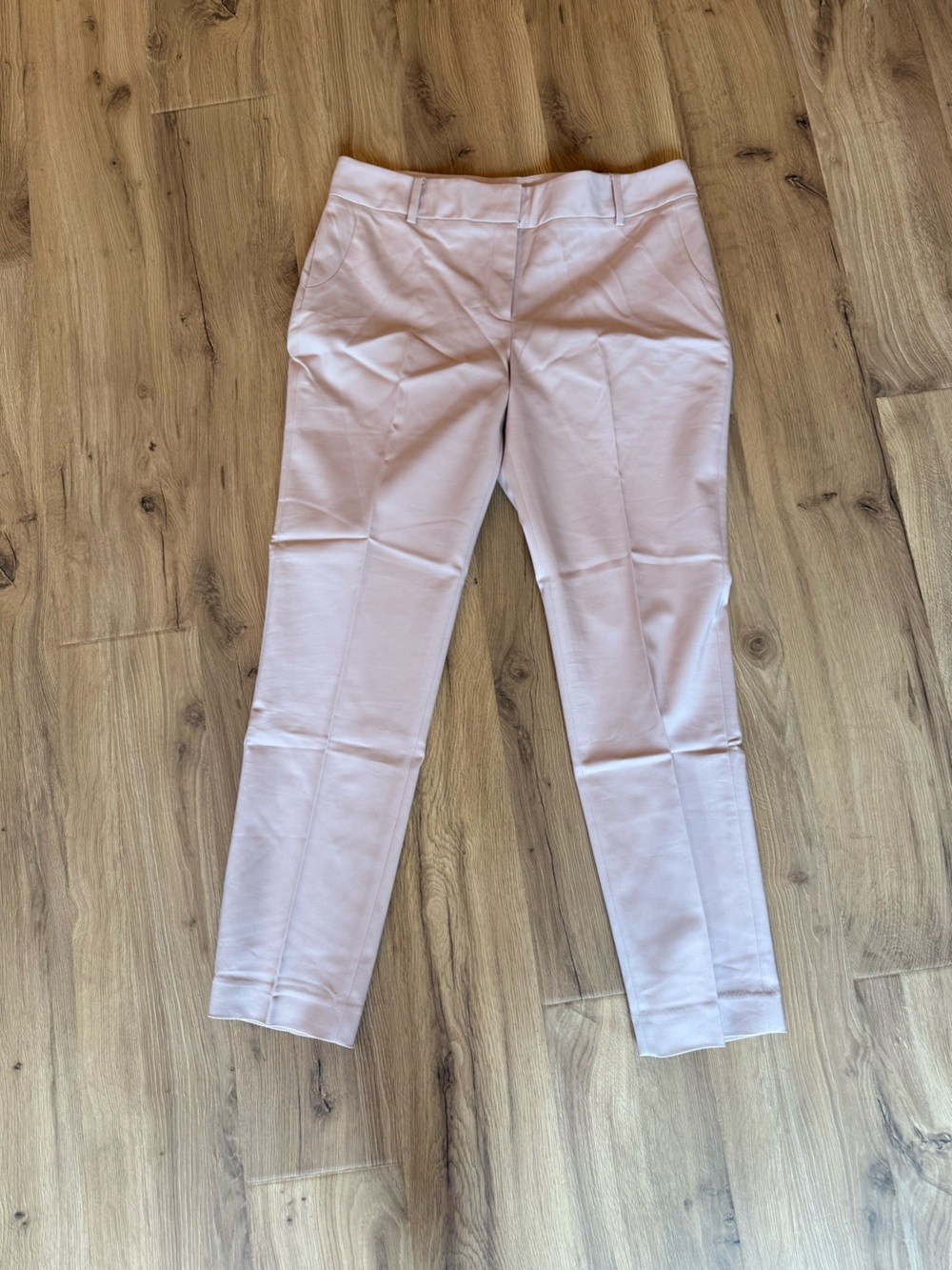 Woman’s pink slacks